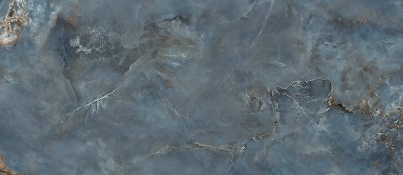 Aquamarine navy pol - dlaždice rektifikovaná 119,8x274,8 modrá lesklá
