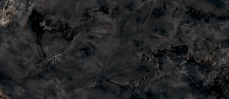 Aquamarine black pol - dlaždice rektifikovaná 119,8x274,8 černá lesklá