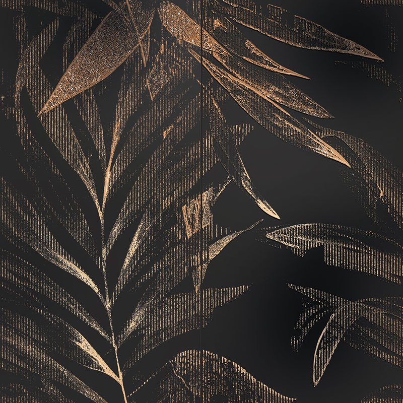 Sophi Oro lamina dekor scienny - obkládačka inzerto set 59,8x59,8 černá 6005369