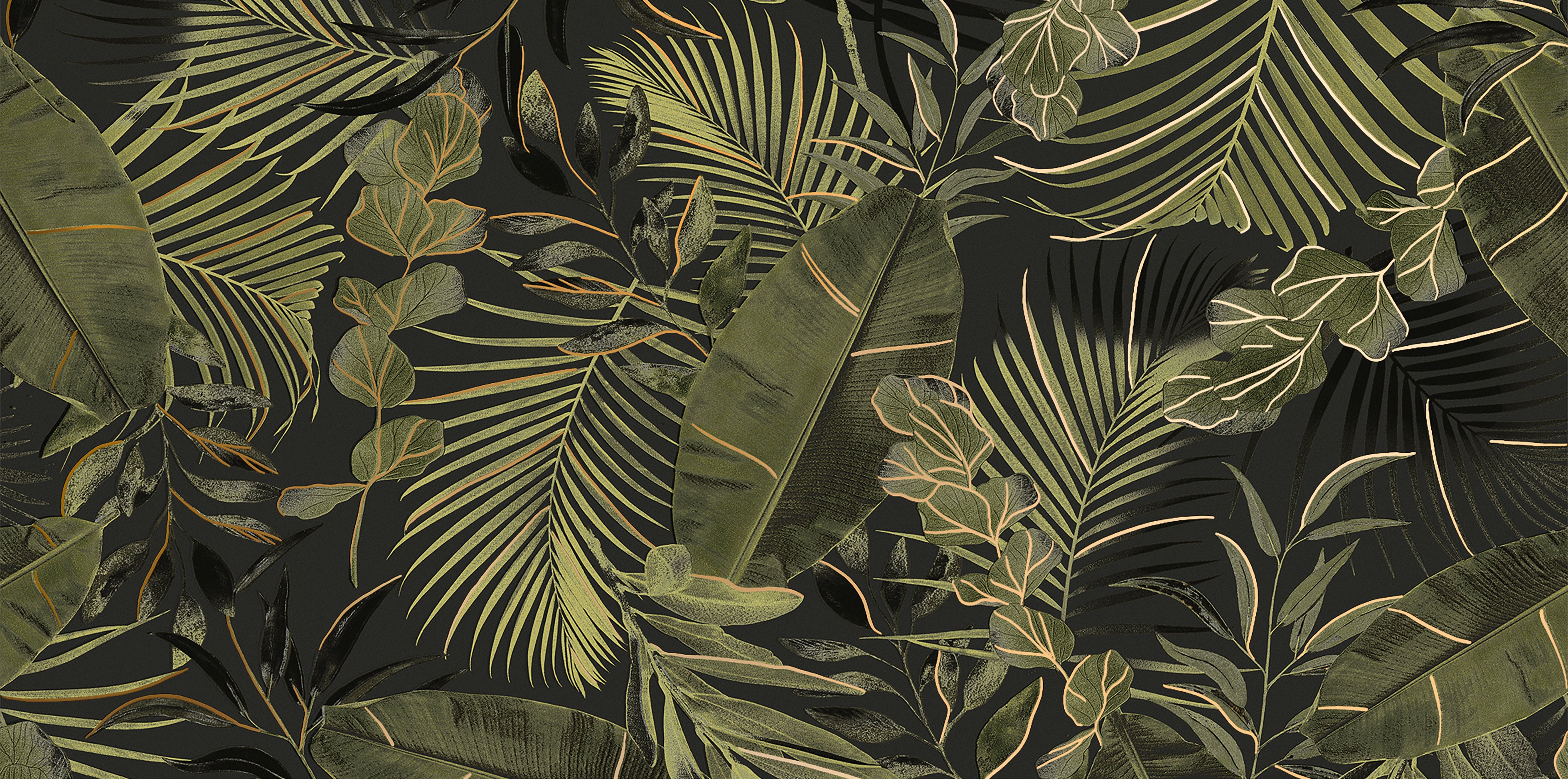 Beauty Garden 2 dekor scienny - obkládačka inzerto 59,8x119,8 černá