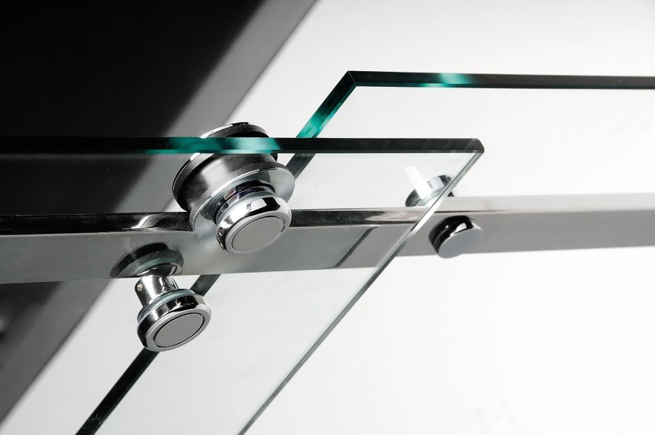 Náhled Sprchový kout Dragon obdélníkový, dvoudílné dveře 110x120, sklo čiré/lesklý chrom