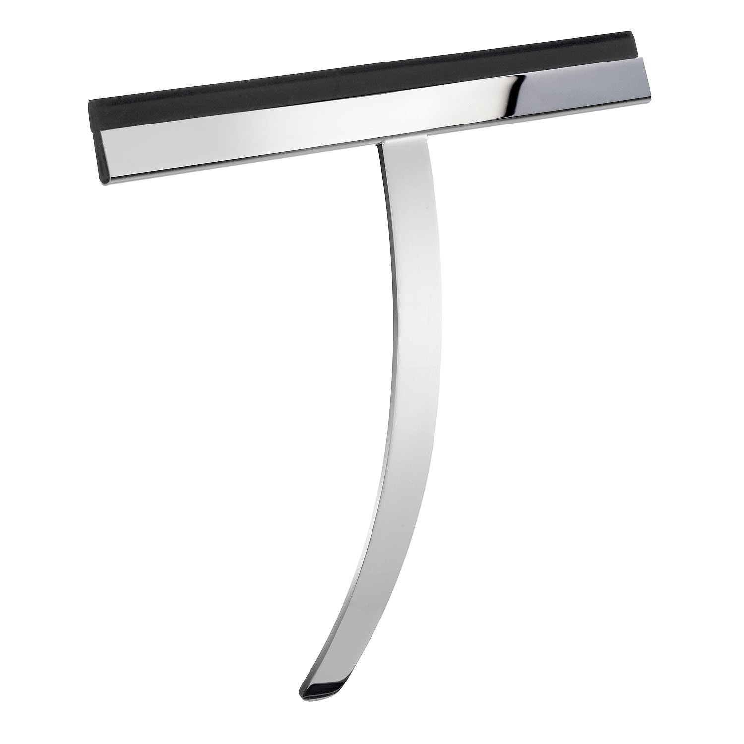 Sideline - koupelnová stěrka na sklo 24 cm, chrom