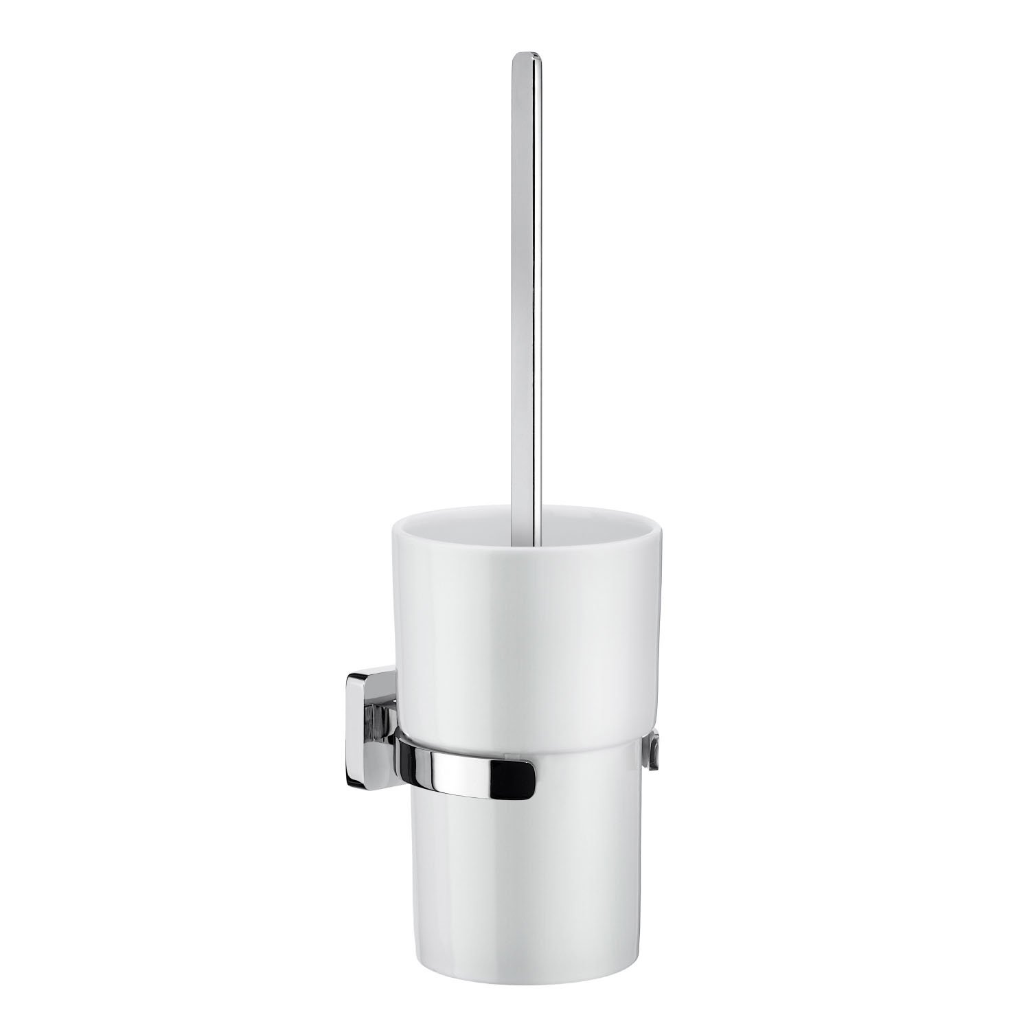 Ice - WC štětka - porcelán, chrom