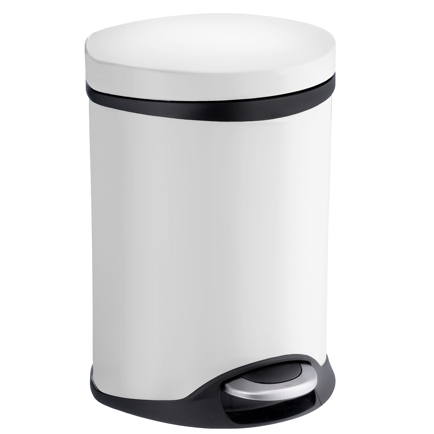 Outline Lite - odpadkový koš 6l, softclose dovírání, matná bílá