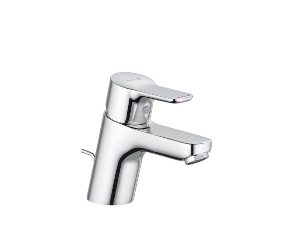 Pure and Easy - umyvadlová páková baterie, s plastovou odpadovou soupravou, výška výtoku 60 mm