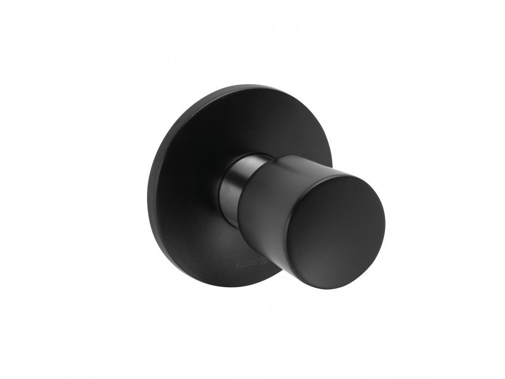 Balance Black - podomítkový ventil, černá 528158775