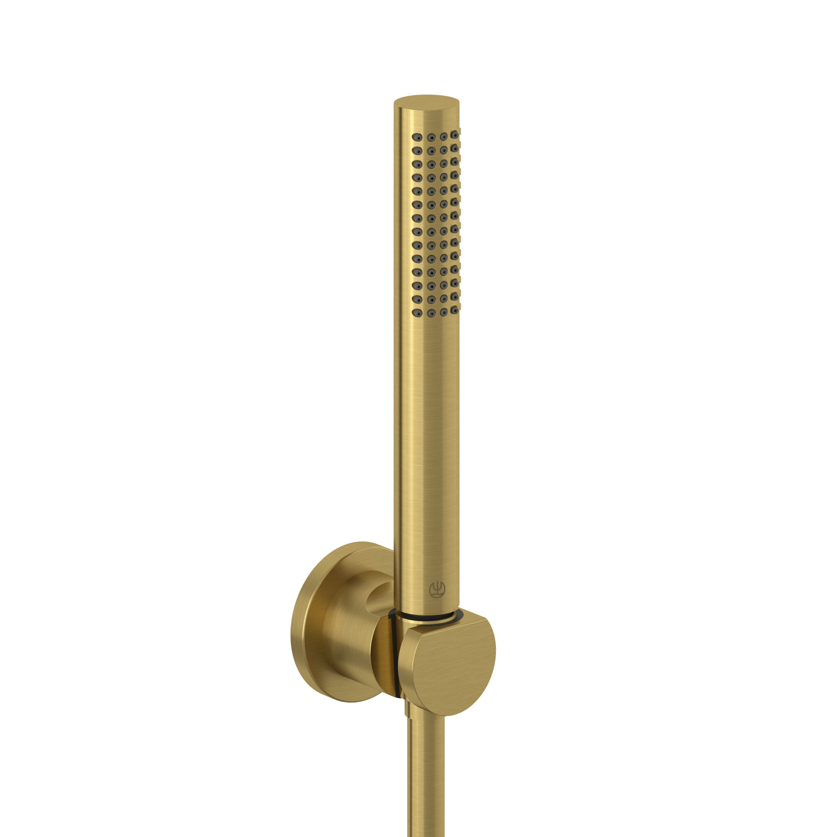 Nova Fonte - držák sprchy, ruční sprcha 1-polohová, hadice 160 cm, kartáčované zlato 20850N0-15