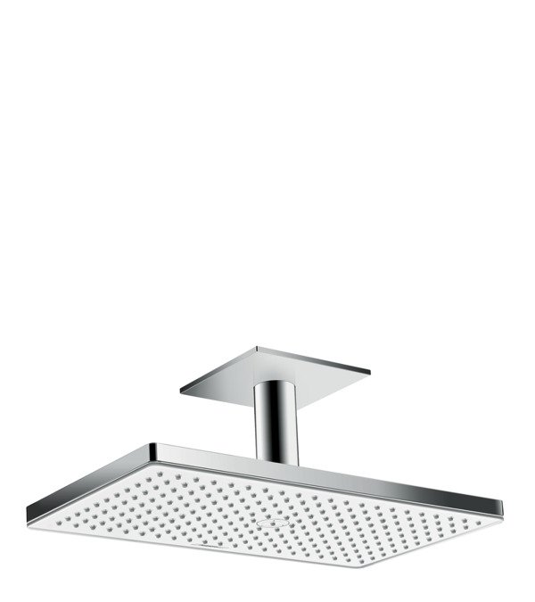 Hansgrohe Rainmaker Select horní sprcha 460 1jet EcoSmart 9 l/min s přívodem od stropu, bílá/chrom 24012400