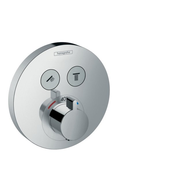 ShowerSelect S termostat pod omítku pro 2 spotřebiče 15743000