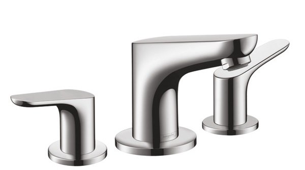 Hansgrohe Focus - tříotvorová umyvadlová baterie 100 s odtokovou soupravou s táhlem 31937000