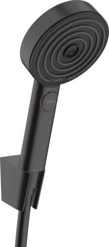 Pulsify Select S sada se sprchovým držákem 105 3jet Relaxation se sprchovou hadicí 125 cm, matná černá 24302670