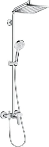 Hansgrohe Crometta E Showerpipe 240 1jet s pákovou baterií 27284000