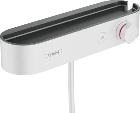 Hansgrohe ShowerTablet Select sprchový termostat 400 na stěnu, matná bílá 24360700