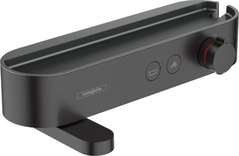 ShowerTablet Select vanový termostat 400 na stěnu, matná černá