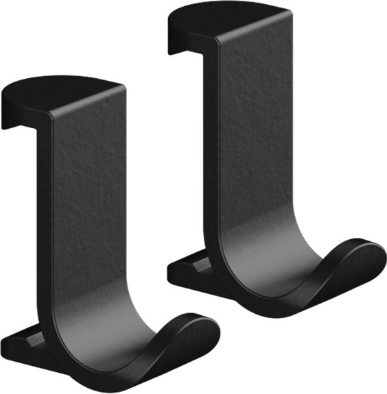 WallStoris - háček na ručník široký, matná černá