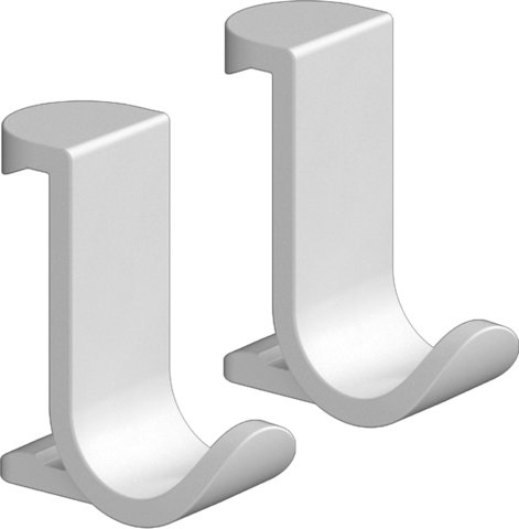 WallStoris - háček na ručník široký, matná bílá