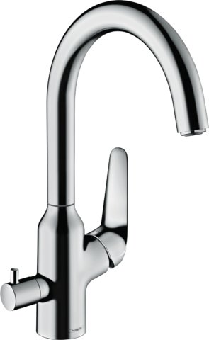 Hansgrohe Focus M42 - kuchyňská páková baterie 220, uzavírací ventil pro spotřebič, 1jet 71803000