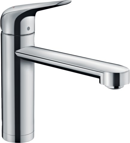 Hansgrohe Focus M42 - kuchyňská páková baterie 120, instalace před okno, 1jet 71807000