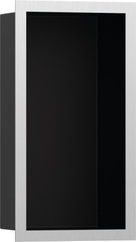 XtraStoris Individual - výklenek do stěny s designovým rámem 300/150/100, kartáčovaná nerez 56095800