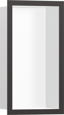 XtraStoris Individual - výklenek do stěny s designovým rámem 300/150/100, matná černá 56096670