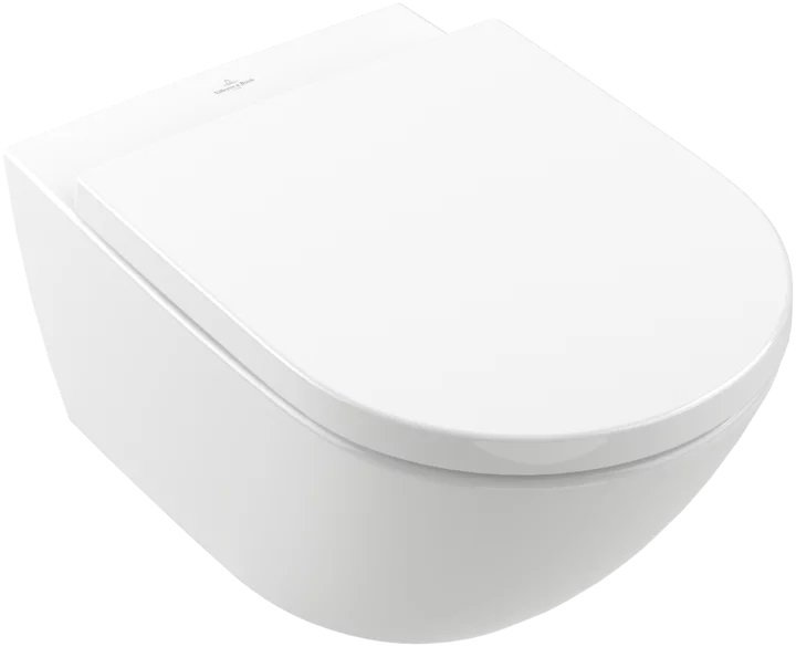Villeroy-Boch Subway 3.0 - závěsné WC se sedátkem SoftClosing, TwistFlush, CeramicPlus 4670TSR1
