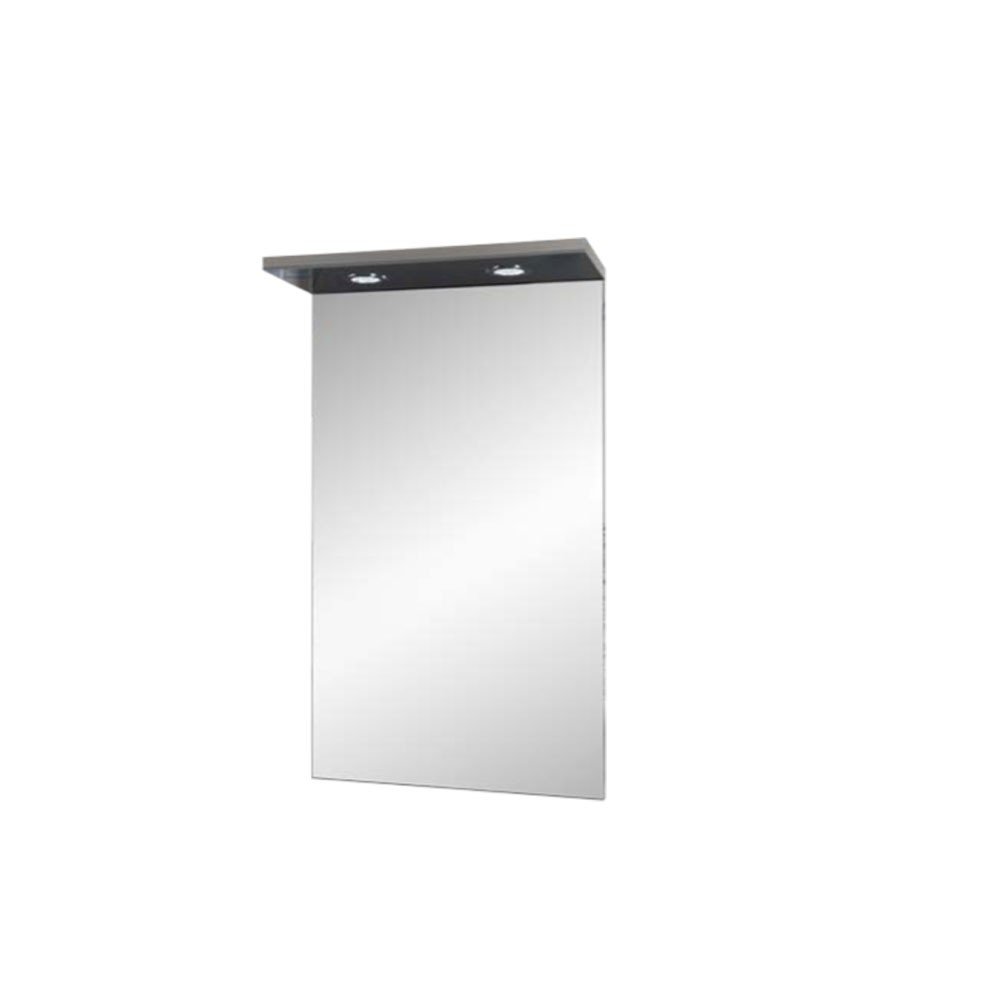 Křišťál - zrcadlo s horní lampou a LED 45x80 KR21x