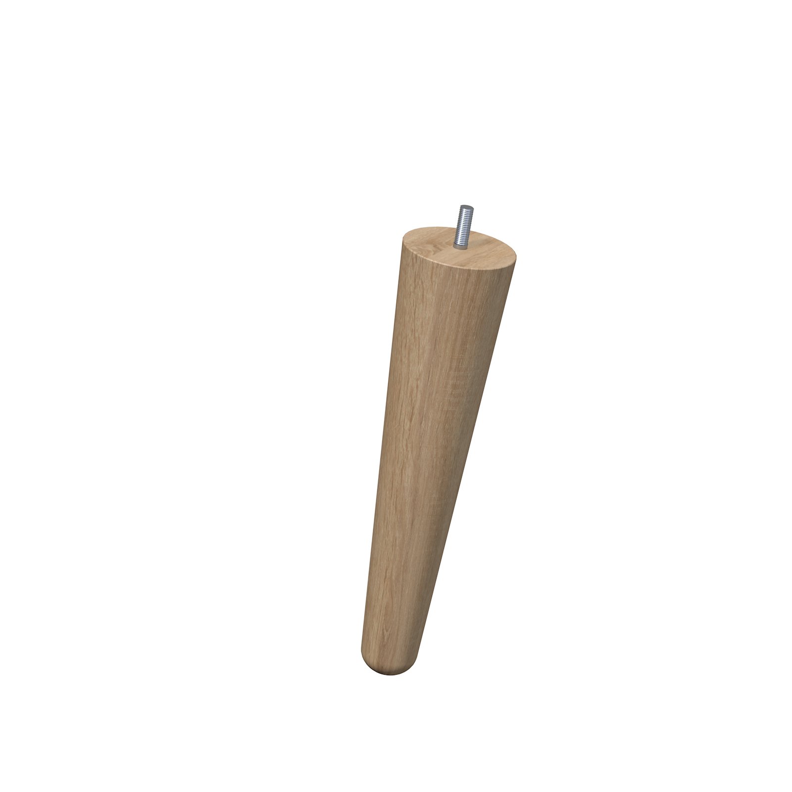 Dřevěná noha 20 cm, buk, 1 kus