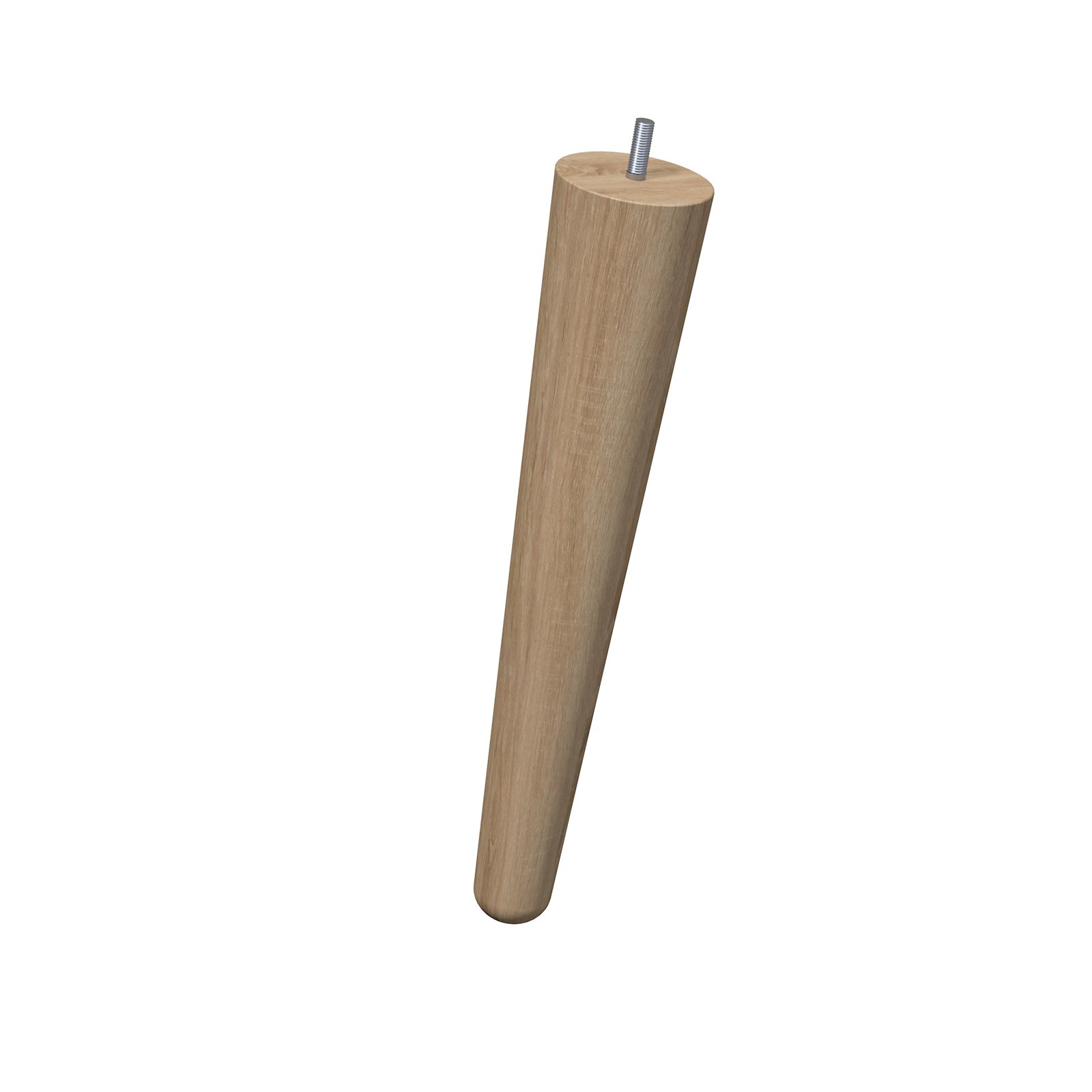 Dřevěná noha 25 cm, buk, 1 kus