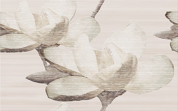 Marisol beige inserto flower - obkládačka inzerto 25x40 WD956-005