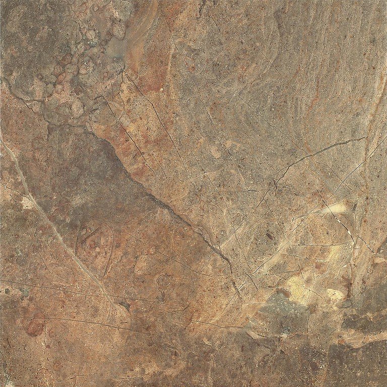 Rustyk brown - dlaždice 42x42 hnědá
