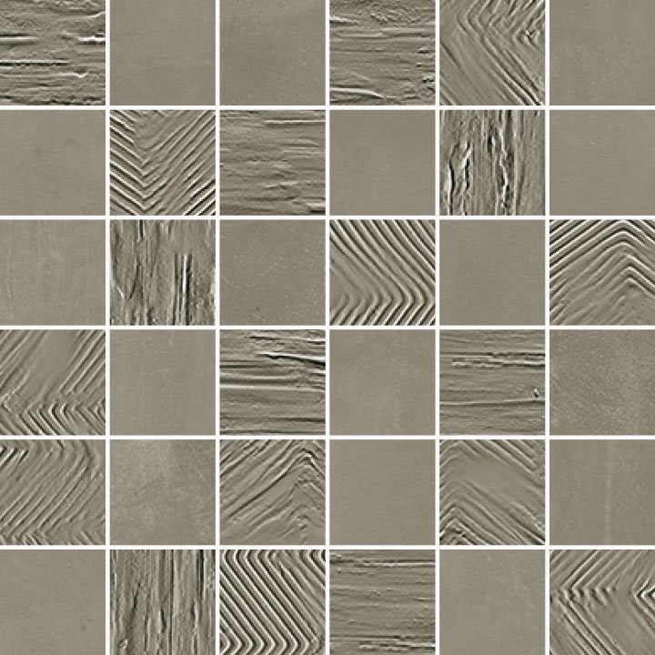 Paris Mosaico 5x5 Mix Ciment - dlaždice mozaika 30x30 šedá PRS225K