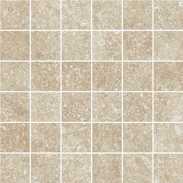 NovaBell Kingstone Mosaico 5x5 Royale Beige - dlaždice mozaika 30x30 béžová KST445K, cena za 0.900 m2