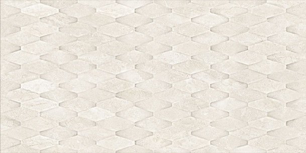 Thermae Struttura Mesh Milk - obkládačka rektifikovaná 60x120 bílá