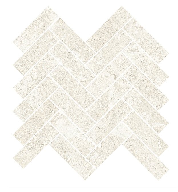 Thermae Lisca Milk - dlaždice mozaika 28x28 bílá TRM887N