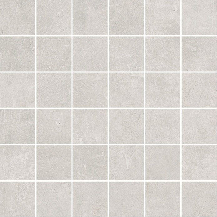 Open Mosaico 5x5 Bianco - dlaždice mozaika 30x30 šedá OP885K
