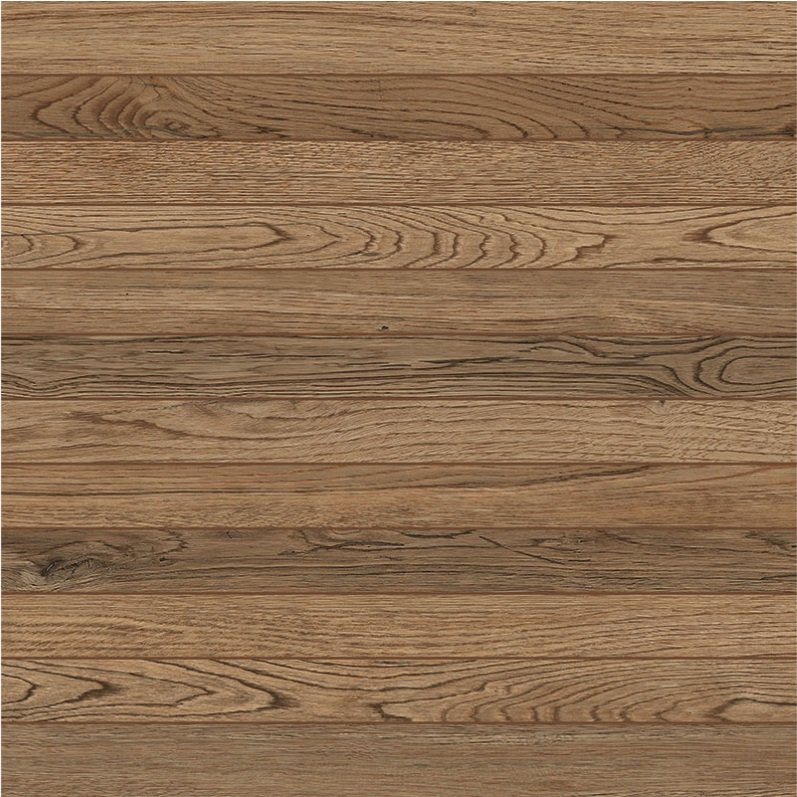 Nordic Wood Bacchetta Walnut 20 mm Rett. - dlaždice rektifikovaná 60x60 hnědá, 2 cm NDW546R