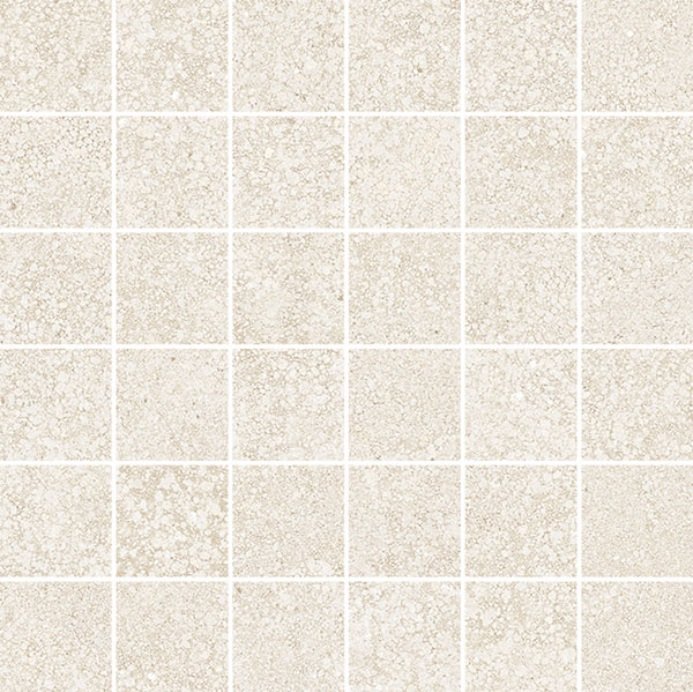 Khroma Mosaico 5x5 Talco - dlaždice mozaika 30x30 bílá