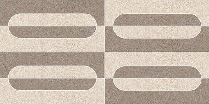 Khroma Bold Corda/Fango - dlaždice dekor 20x40