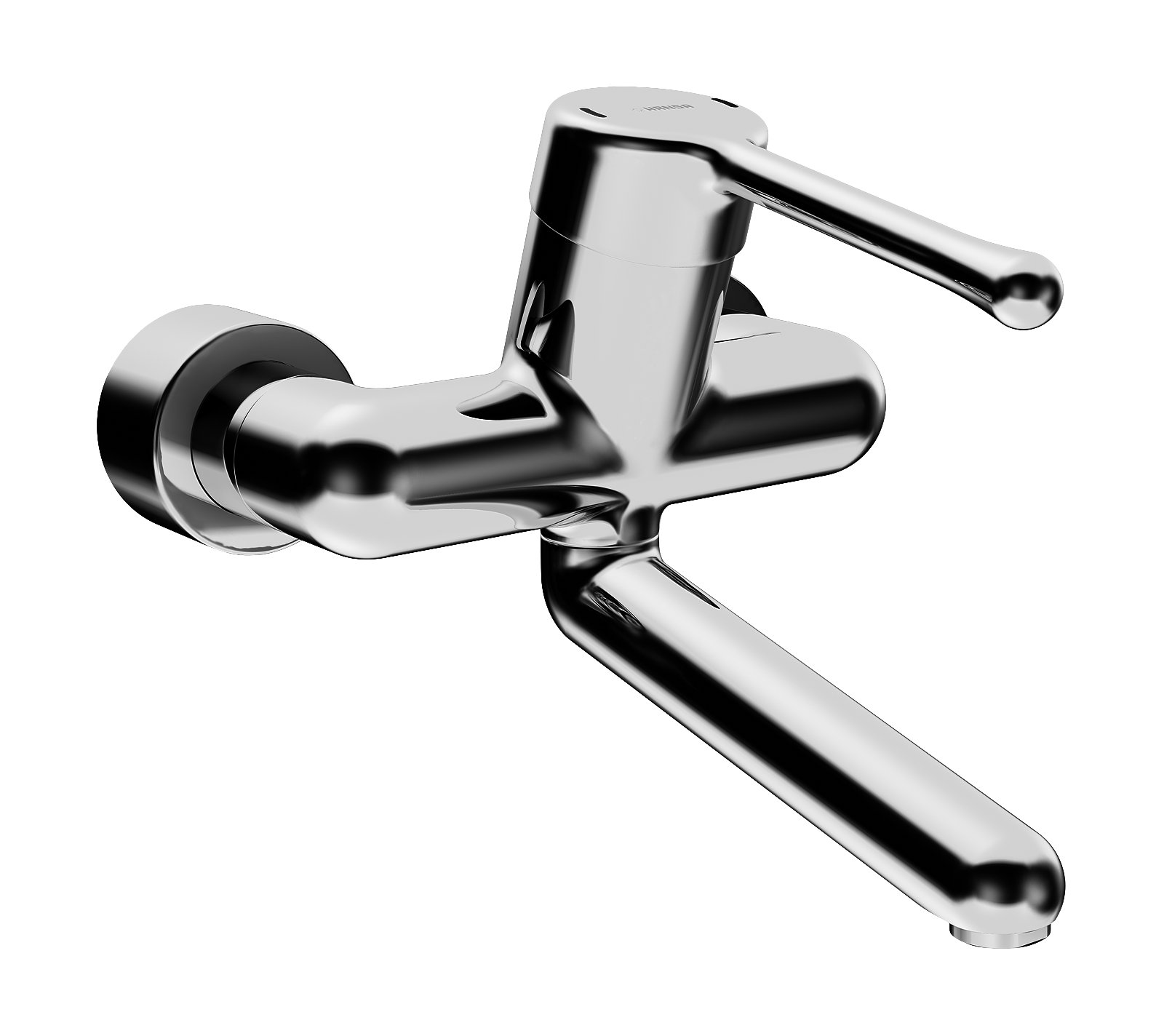 Hansamedipro Protec - páková nástěnná umyvadlová baterie, vyložení 246 mm