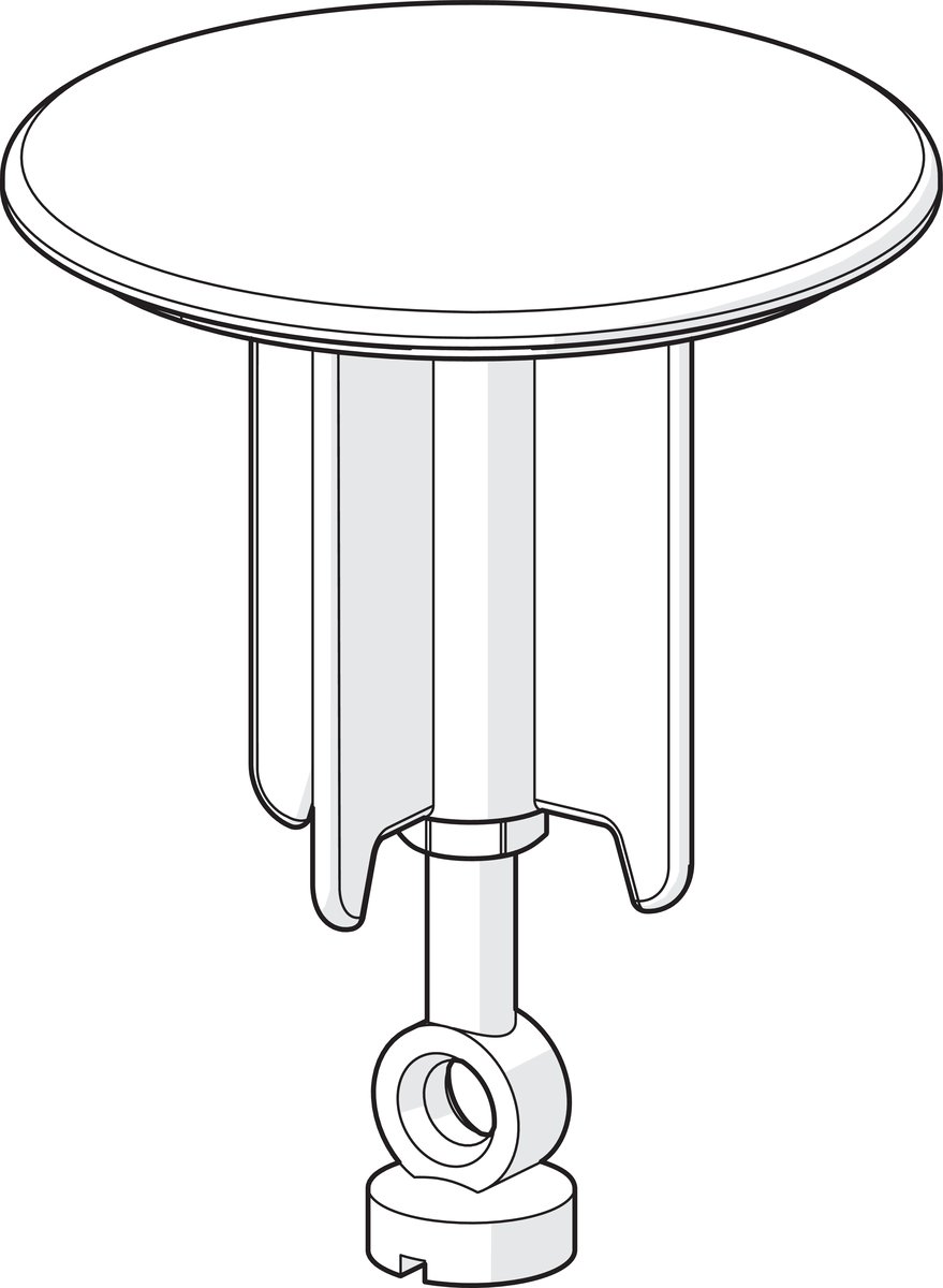 Zátka vypouštěcího ventilu, D 63 mm