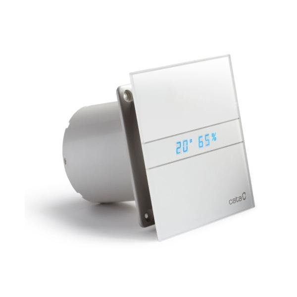 CATA e120 GTH - nástěnný ventilátor, doběhový časovač, mikroventilace, bílý 00901200