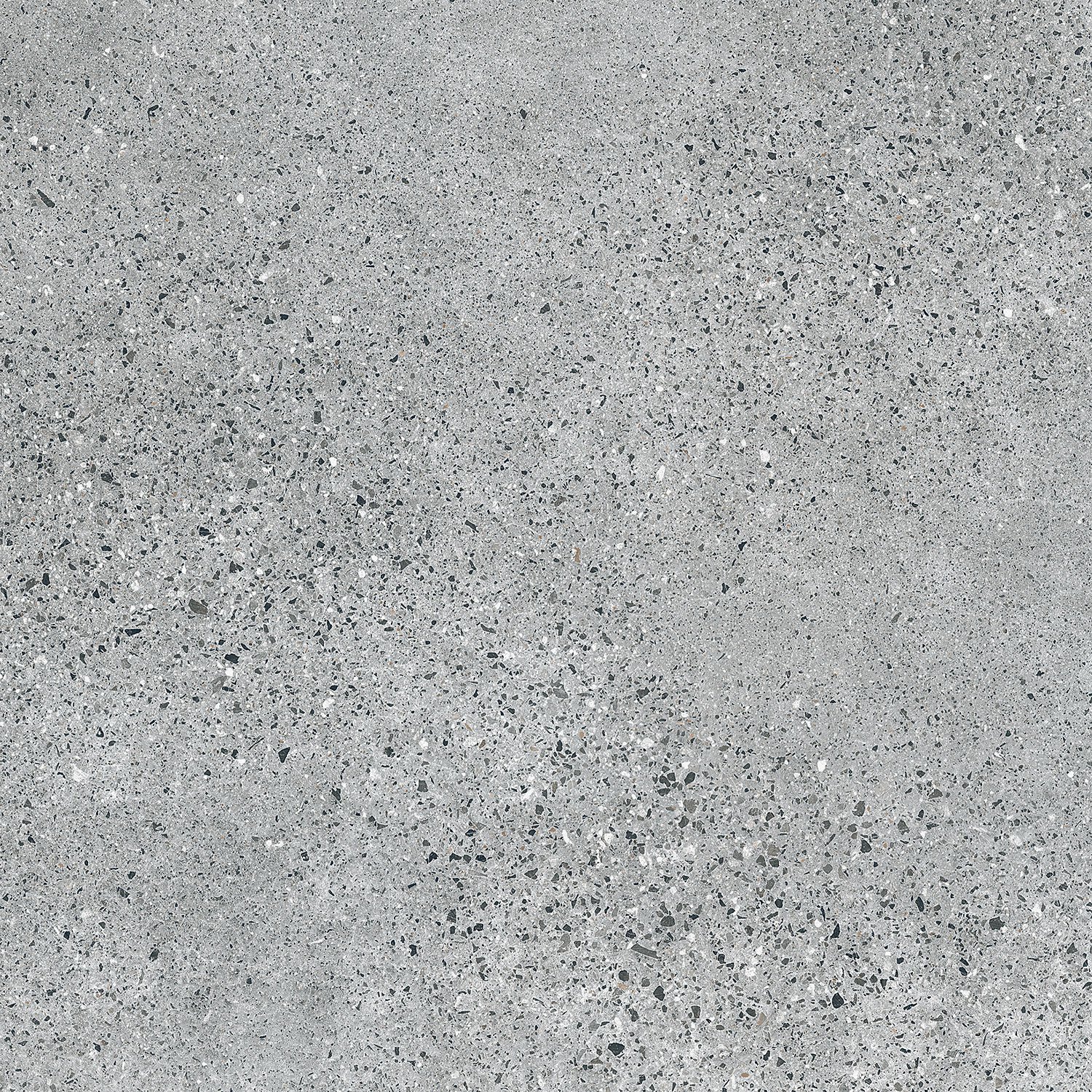 Terrazzo grey mat - dlaždice rektifikovaná 59,8x59,8 šedá matná 6004158