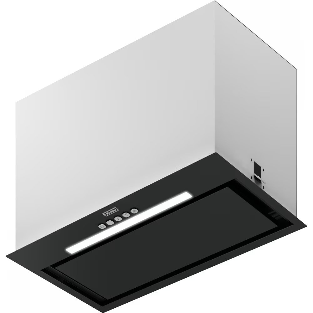 Box Evo FBFE BK MATT A52 matná černá - vestavný odsavač, energetická třída B, montážní šířka 52 cm