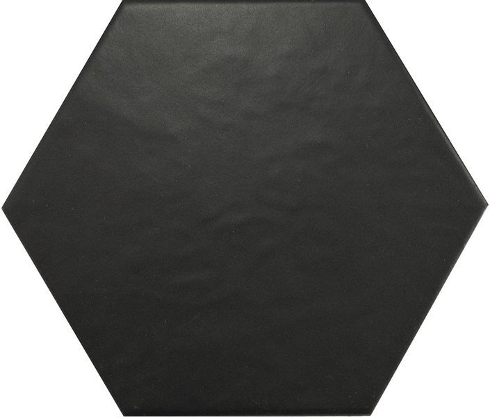 Hexatile Negro mate - dlaždice šestihran 17,5x20 černá 20338