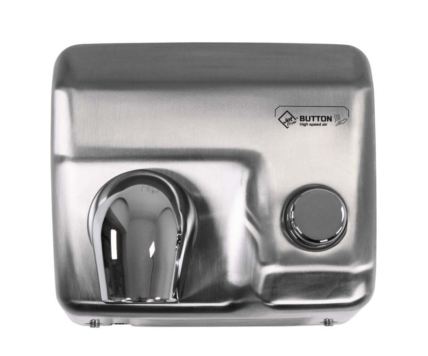 Jet Dryer Button - vysoušeč rukou matný nerez Jet Dryer Button matný nerez