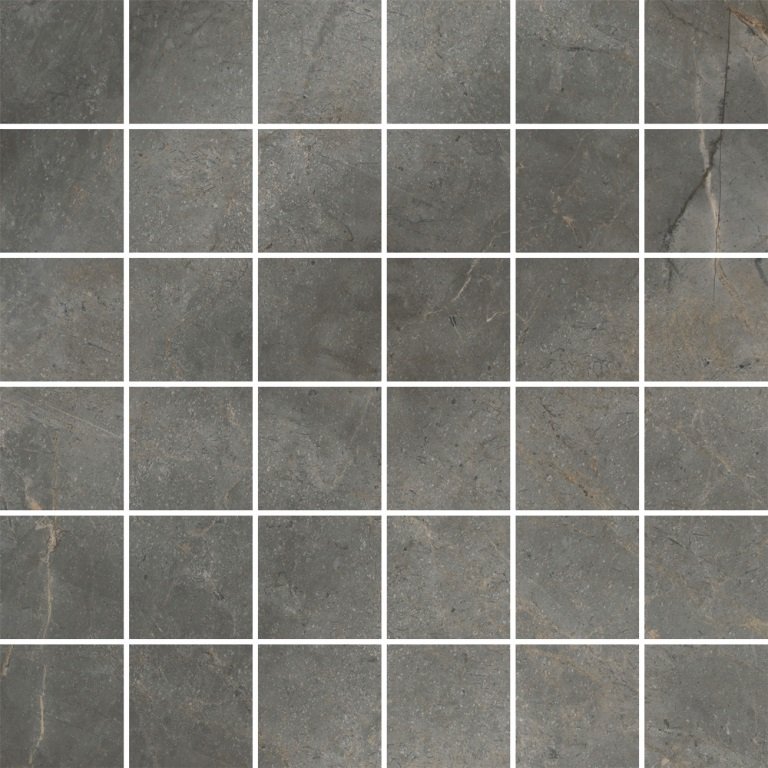 Masterstone graphite mozaika mat - dlaždice mozaika 29,7x29,7 šedá 157533