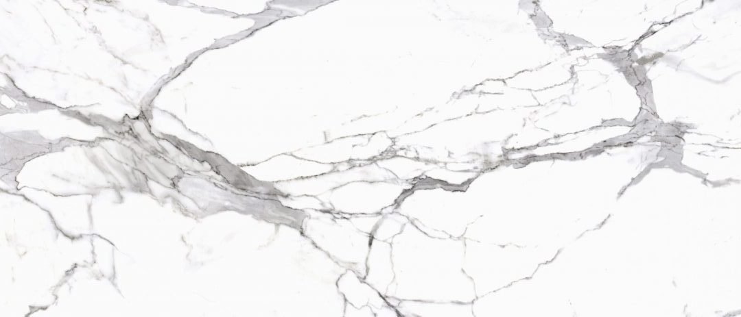 Calacatta white poler - dlaždice rektifikovaná 119,7x279,7 bílá