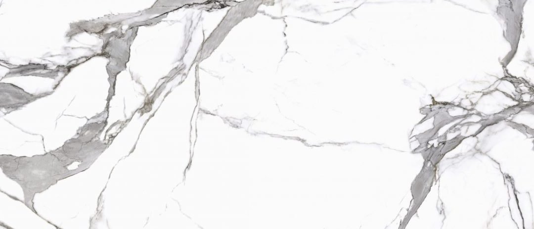 Calacatta white satyna - dlaždice rektifikovaná 119,7x279,7 bílá 158275