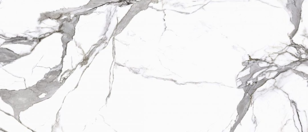 Calacatta white satyna - dlaždice rektifikovaná 119,7x279,7 bílá