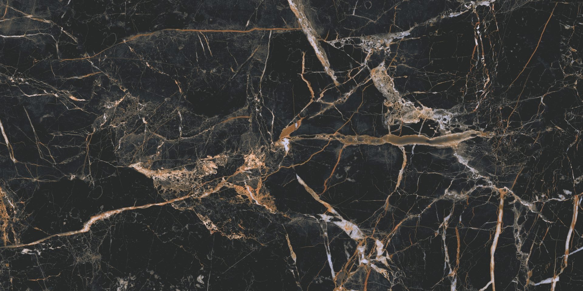 Marquina gold mat - dlaždice rektifikovaná 59,7x119,7 černá